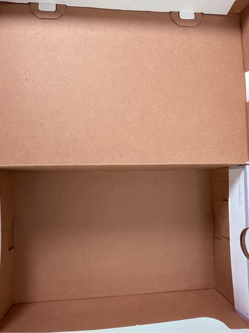 Nike Air Force 1 Gray Shoe Box Empty Replacement Storage Box with Tissue Paper